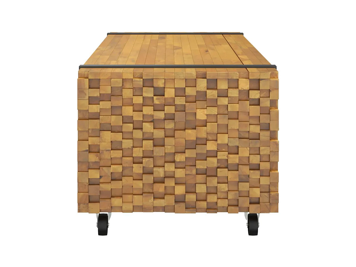 Mesa de centro 110x45x35 cm madeira maciça teca