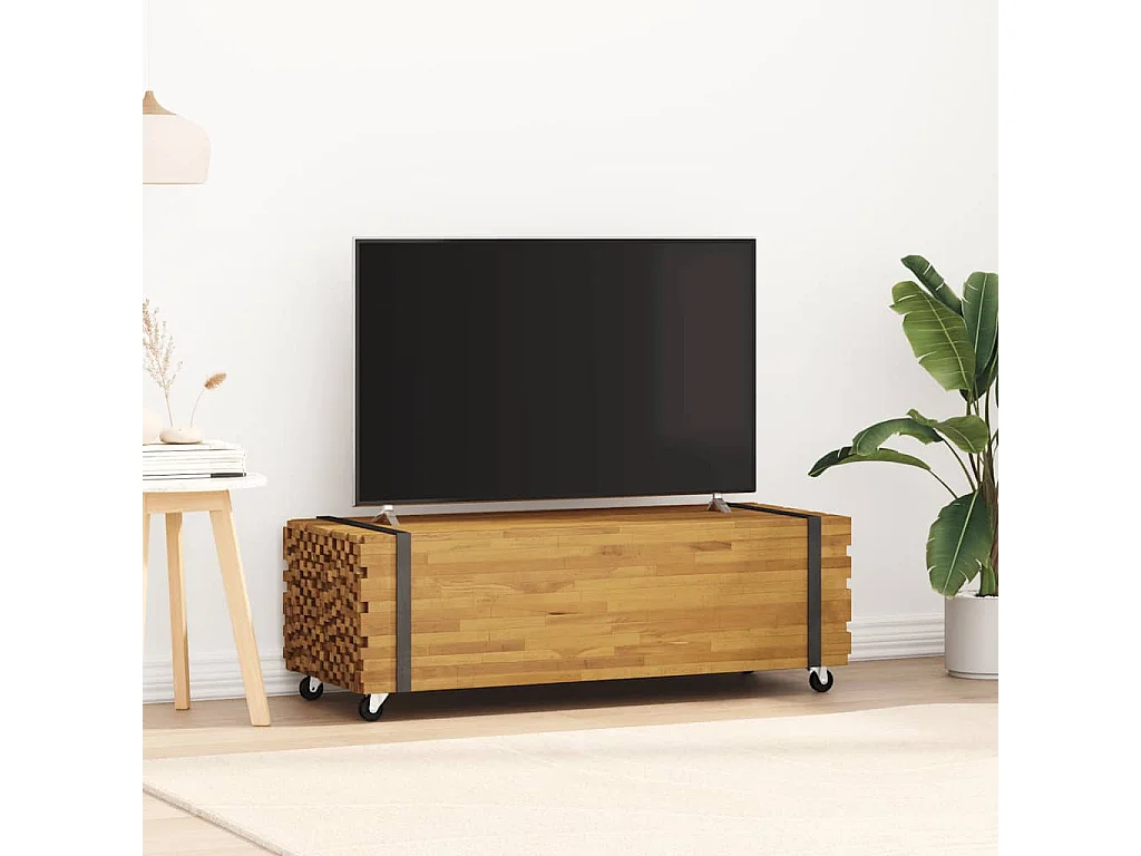 Table basse 110x45x35 cm bois massif de teck