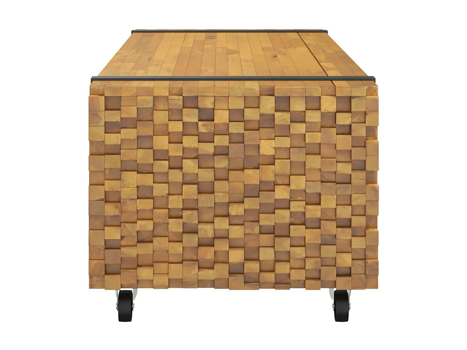 Table basse 110x45x35 cm bois massif de teck