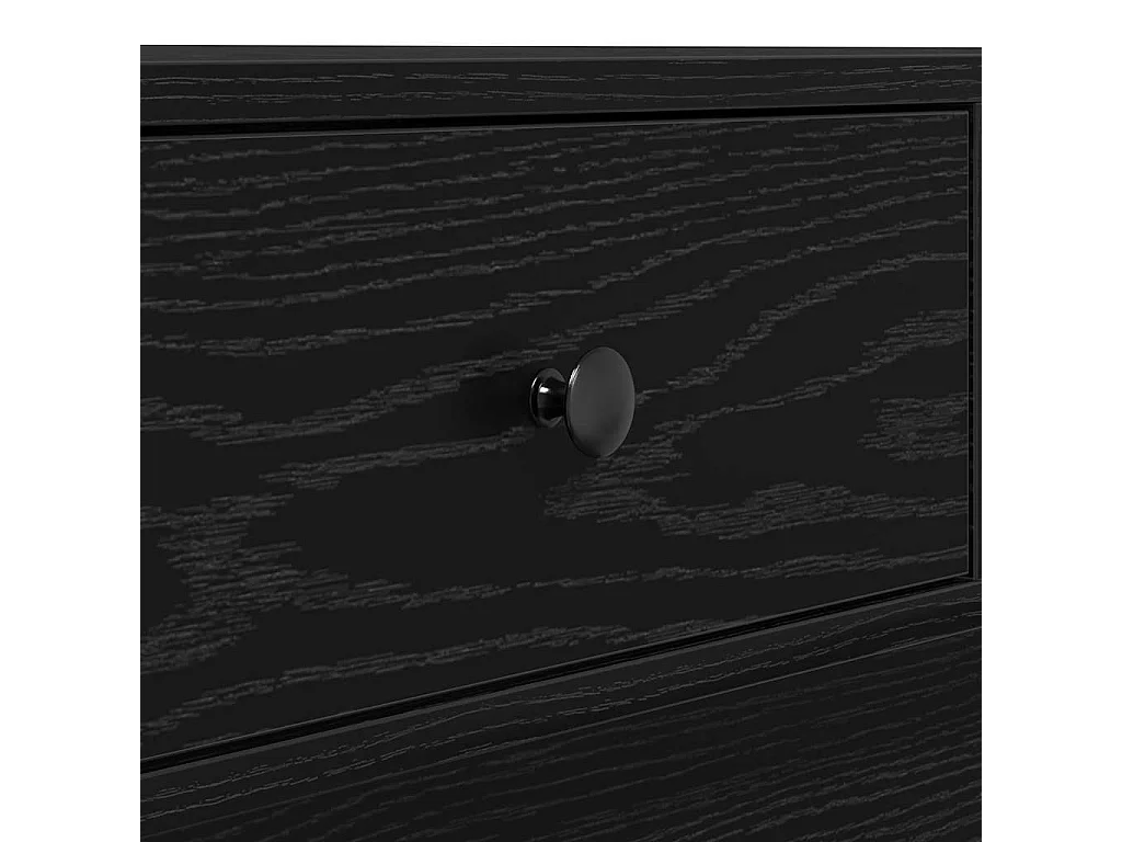 Table basse Chêne noir 90 x 90 x 28 cm Bois d'ingénierie