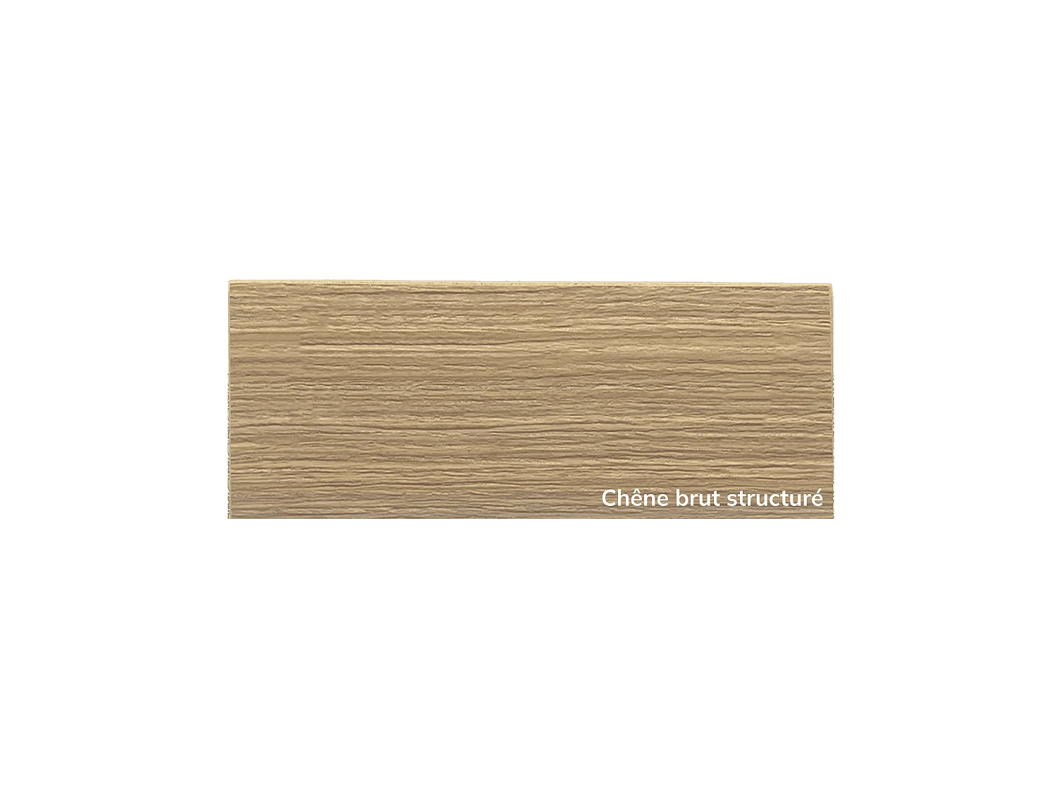 Bloc porte pose fin de chantier April, finition chêne brut structuré, H.204 x l.73 cm - Reivilo