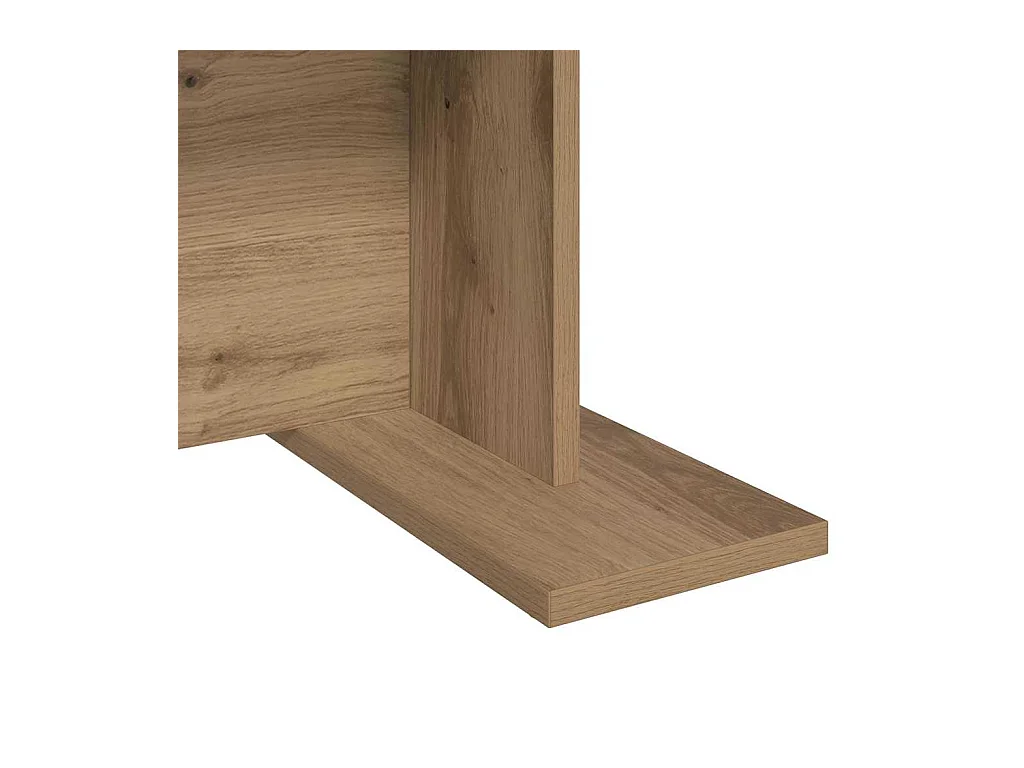 Table basse chêne artisanal 103,5 x 60 x 40 cm