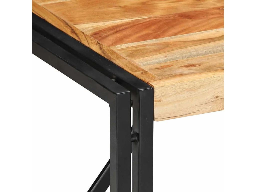 Salontafel 50x50x35 cm massief acaciahout