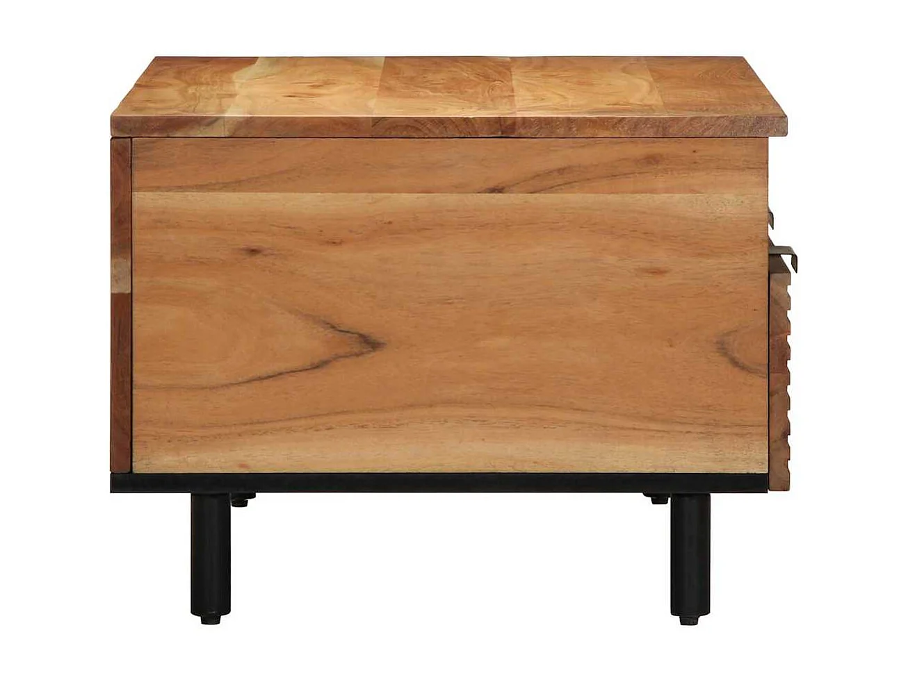 Table basse Marron 80 x 54 x 40 cm Bois d'acacia massif