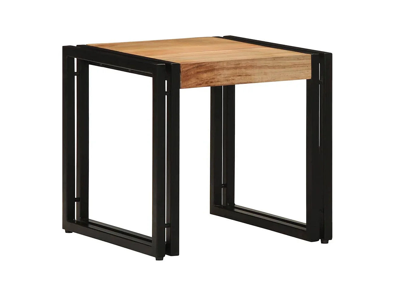 Table basse Marron 40 x 40 x 38 cm Bois d'acacia massif