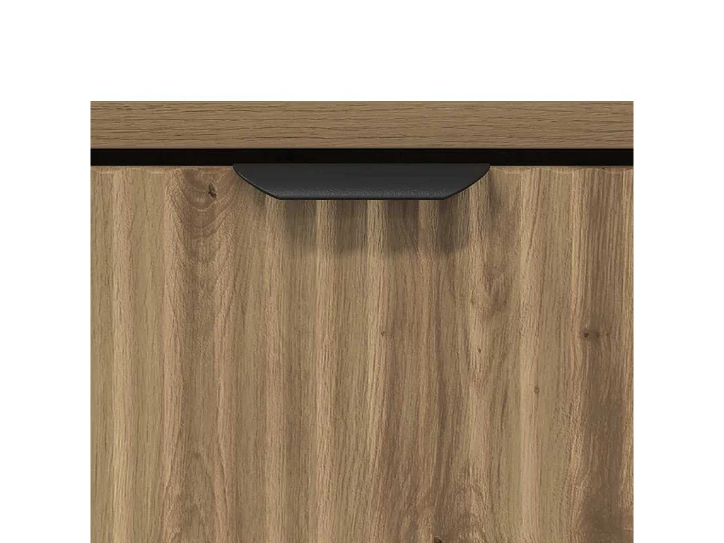 Mesa de Café Roble artisan 90 x 49 x 46 cm Madera contrachapada