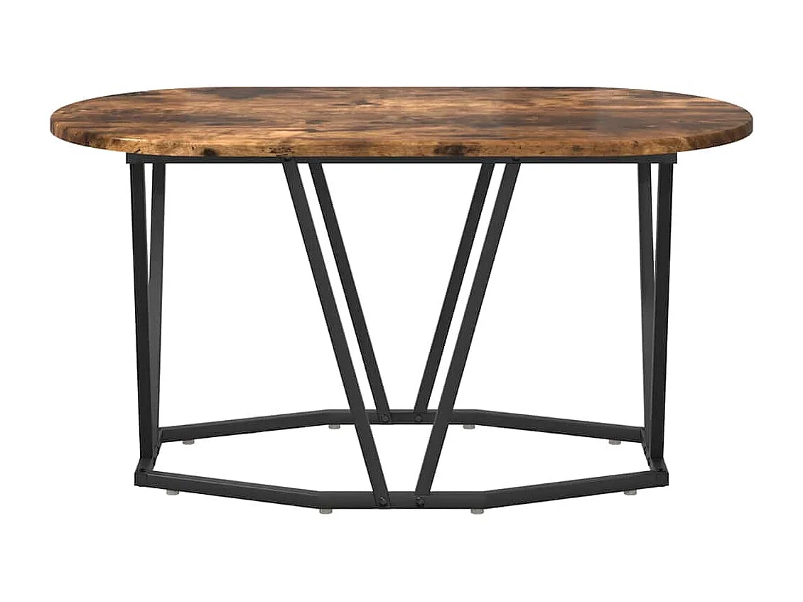 Table Basse Chêne fumé 80 x 40 x 40.5 cm