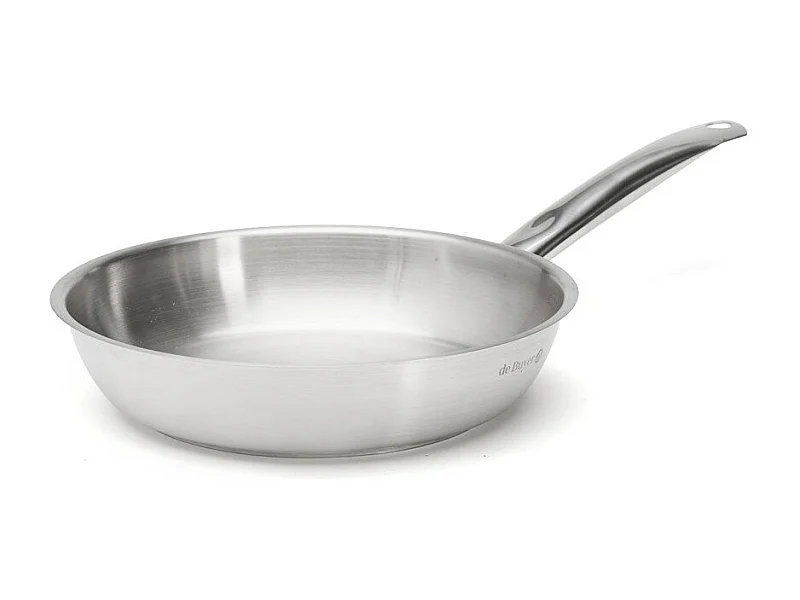 De Buyer Sauteuse 28cm inox sans couvercle - 3502.28