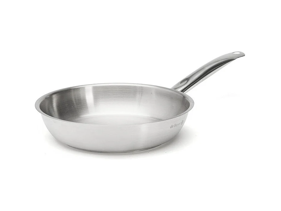 De Buyer Sauteuse 28cm inox sans couvercle - 3502.28
