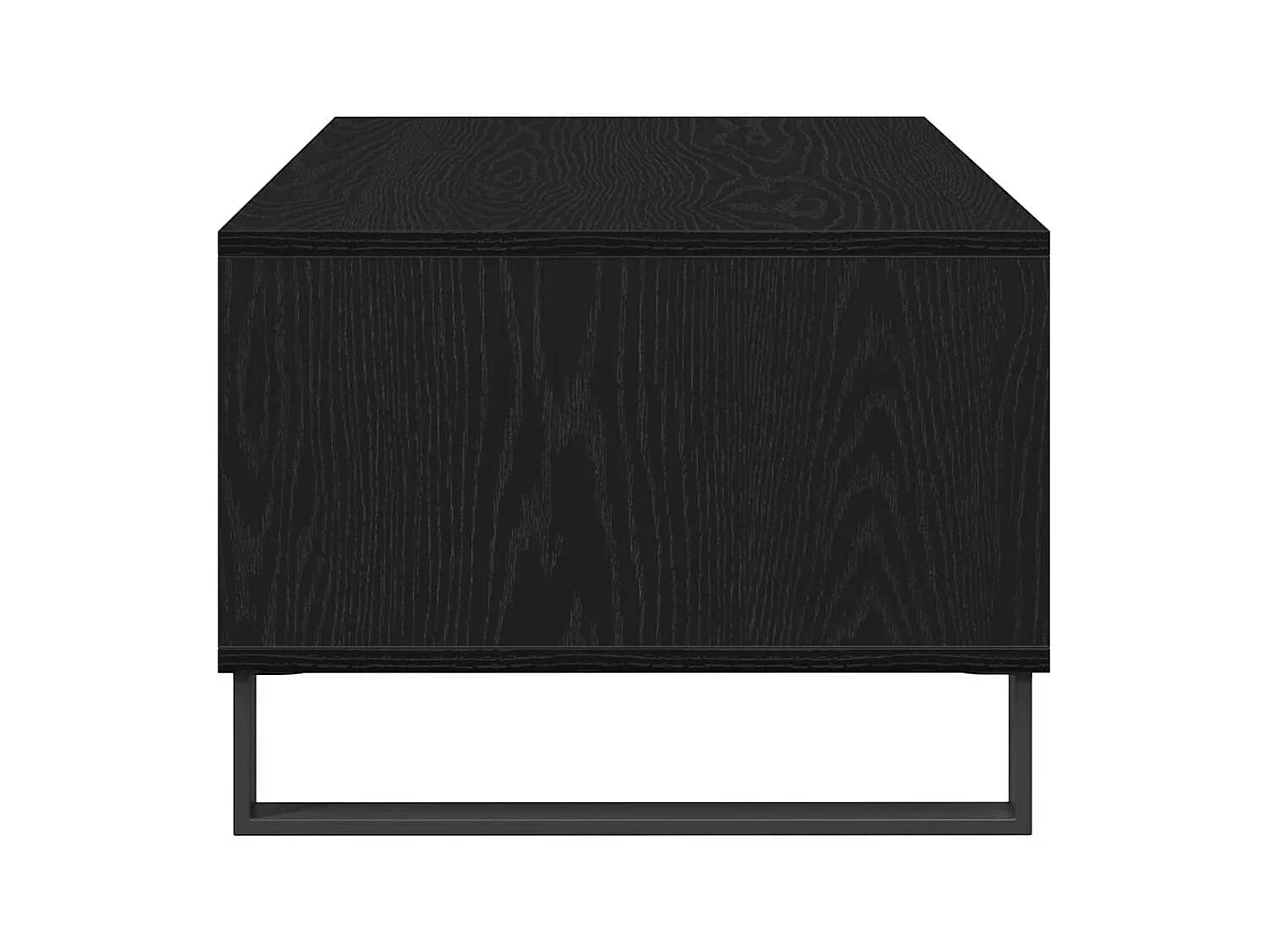 Mesa de Centro with Drawer Carvalho preto 90 x 50 x 36.5 cm
