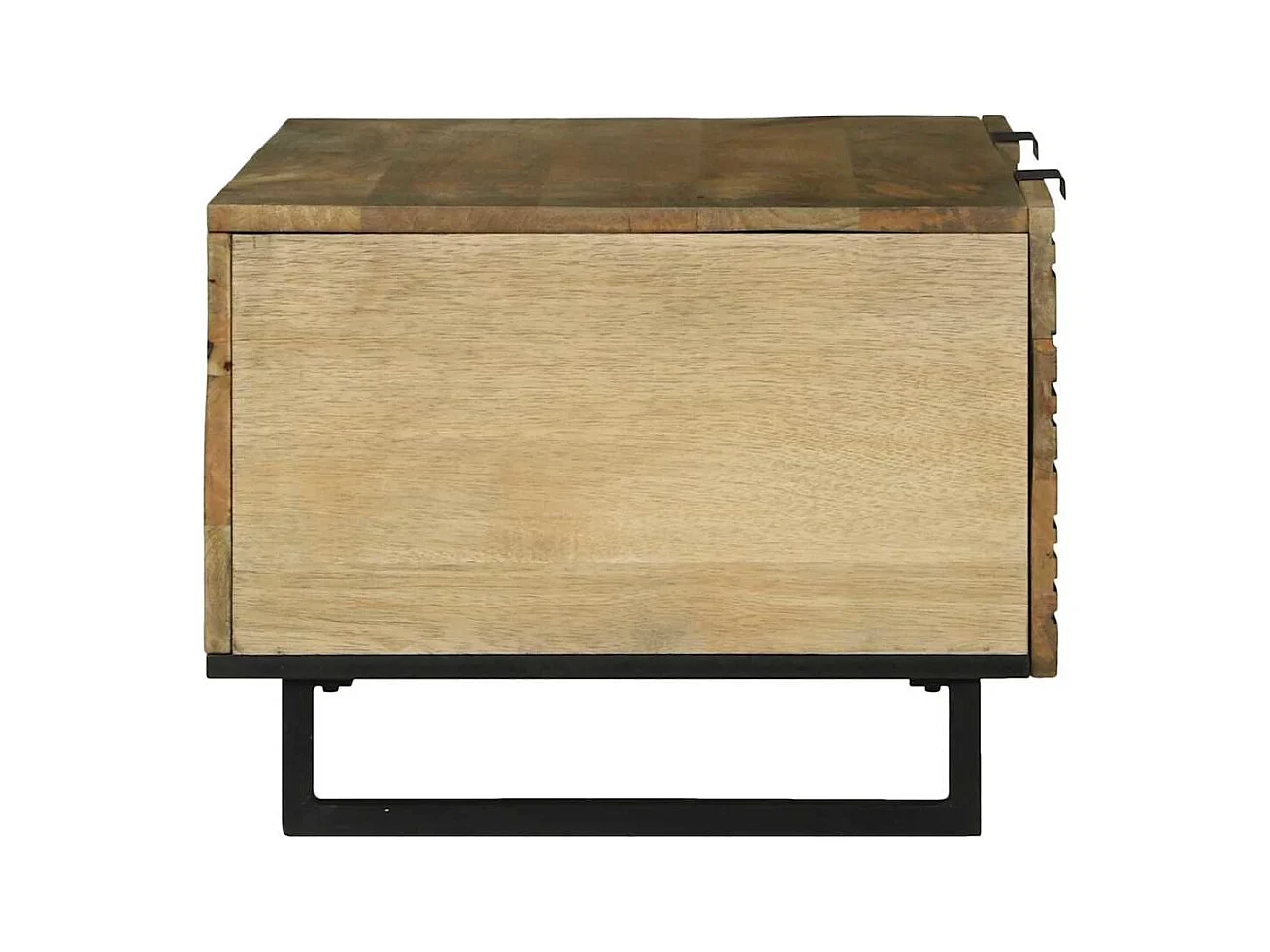 Table basse Marron et Noir 100 x 54 x 40 cm