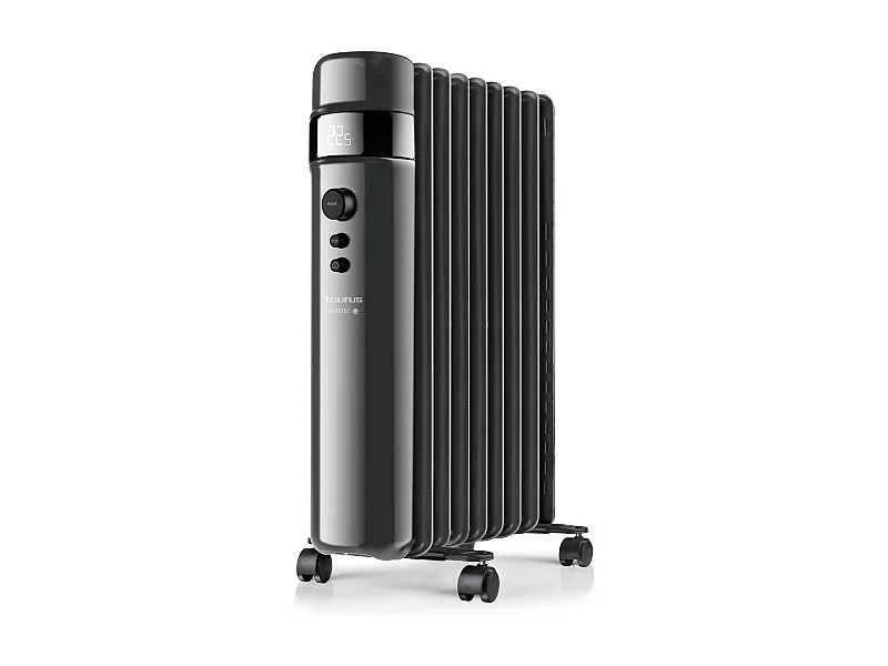 Taurus Alpatec Radiateur à bain d'huile 2000w noir - agadir 2000