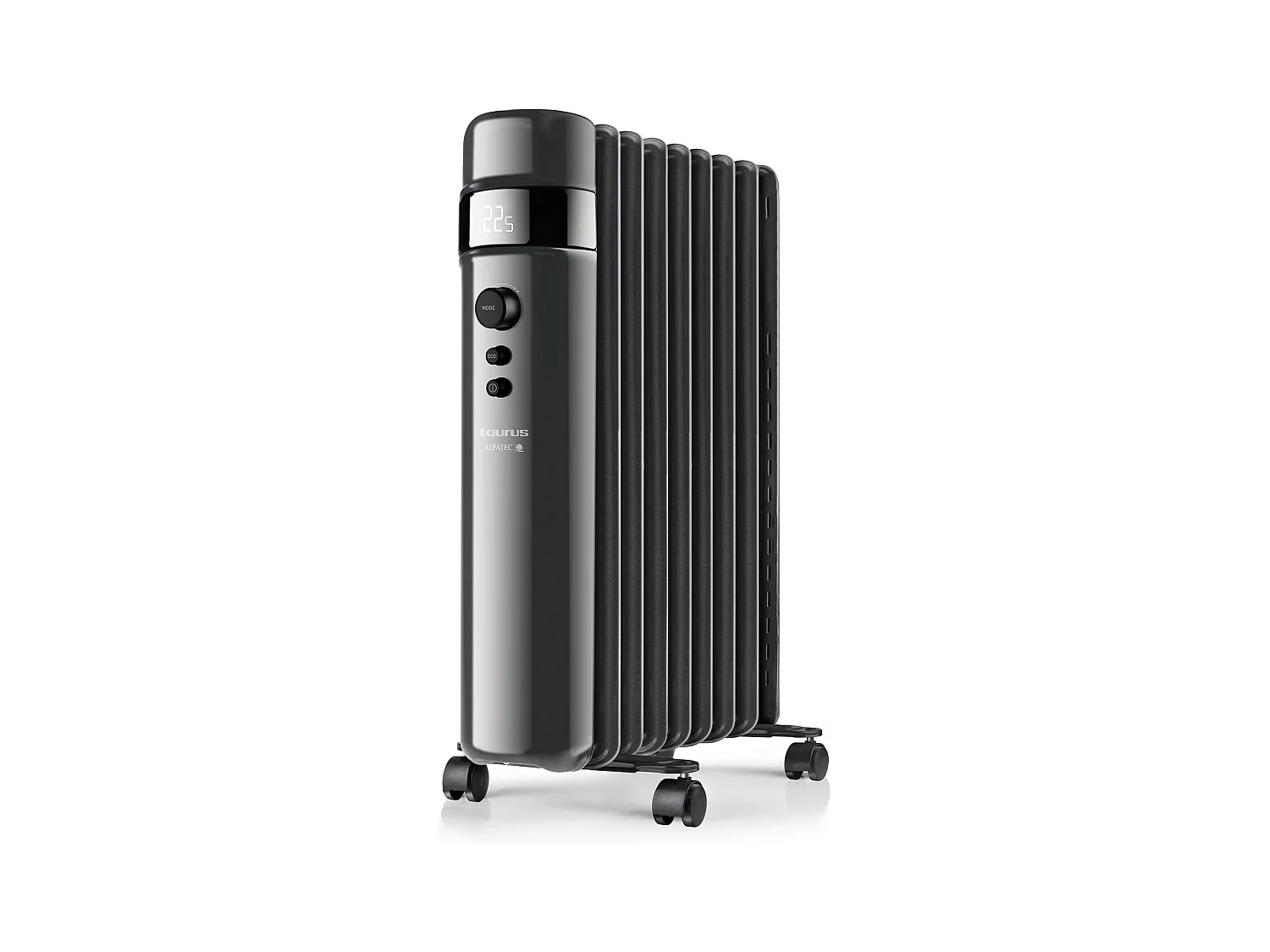 Taurus Alpatec Radiateur à bain d'huile 2000w noir - agadir 2000