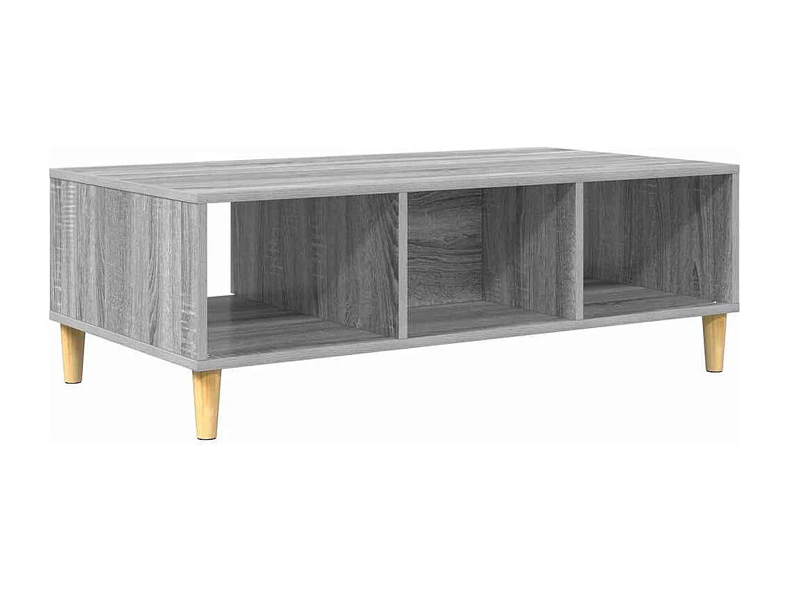 Mesa de Café Gris sonoma 103.5 x 60 x 35 cm