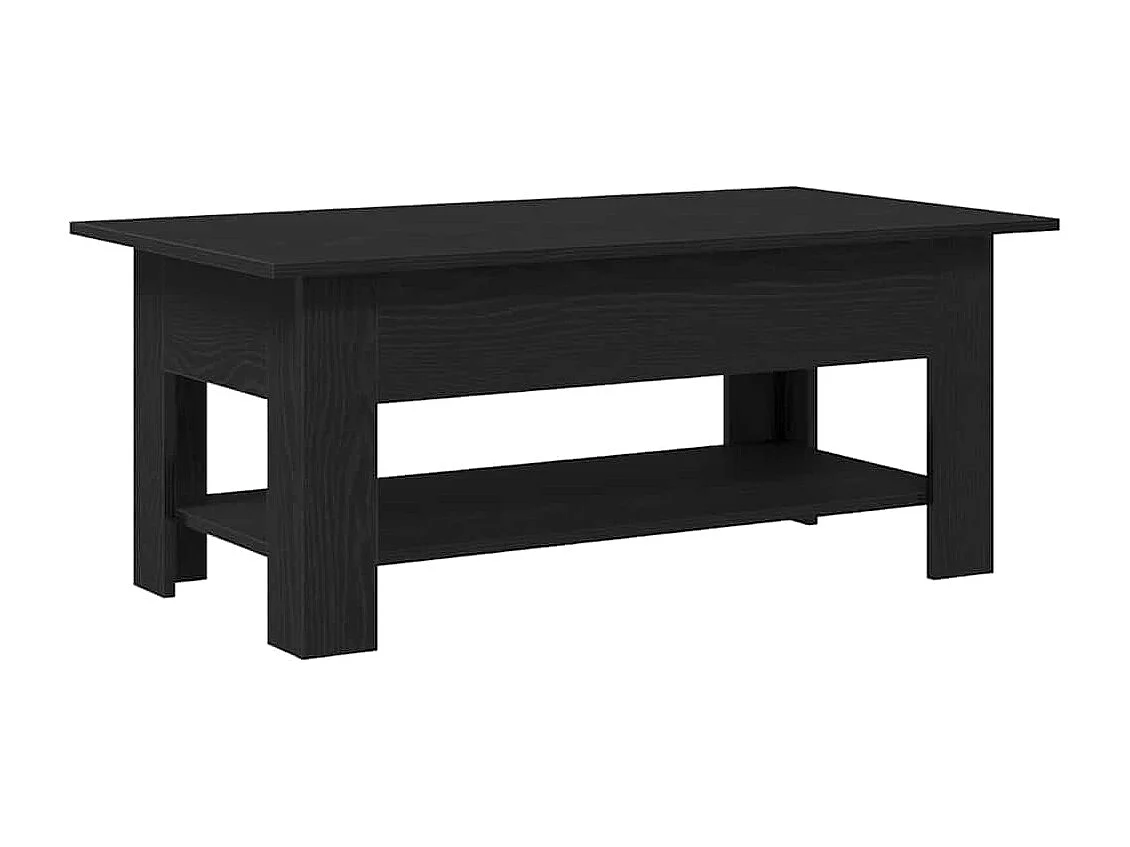 Mesa de centro Carvalho preto 102 x 55 x 42 cm