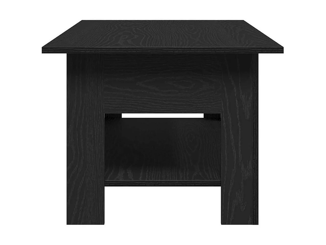 Mesa de centro Carvalho preto 102 x 55 x 42 cm
