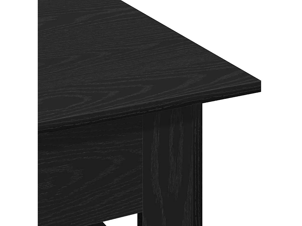 Mesa de centro Carvalho preto 102 x 55 x 42 cm