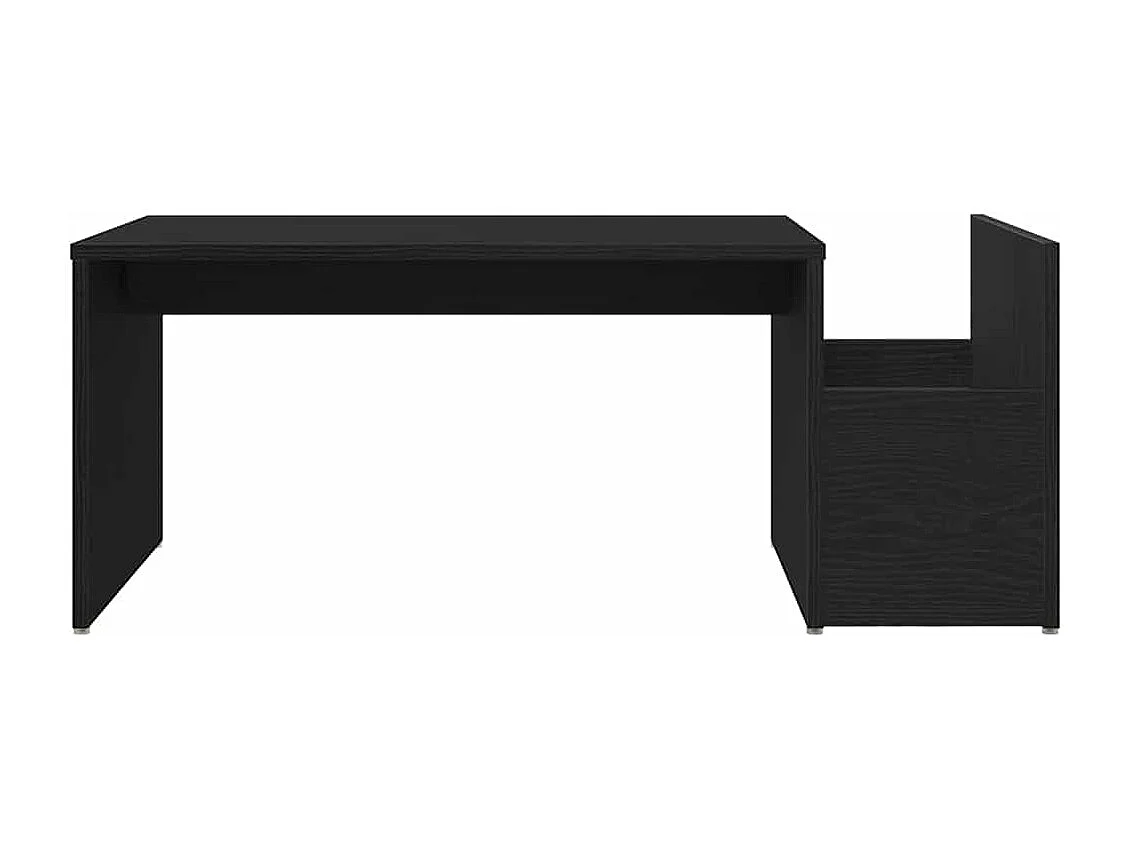 Table basse Chêne noir 90 x 45 x 35 cm Bois d'ingénierie