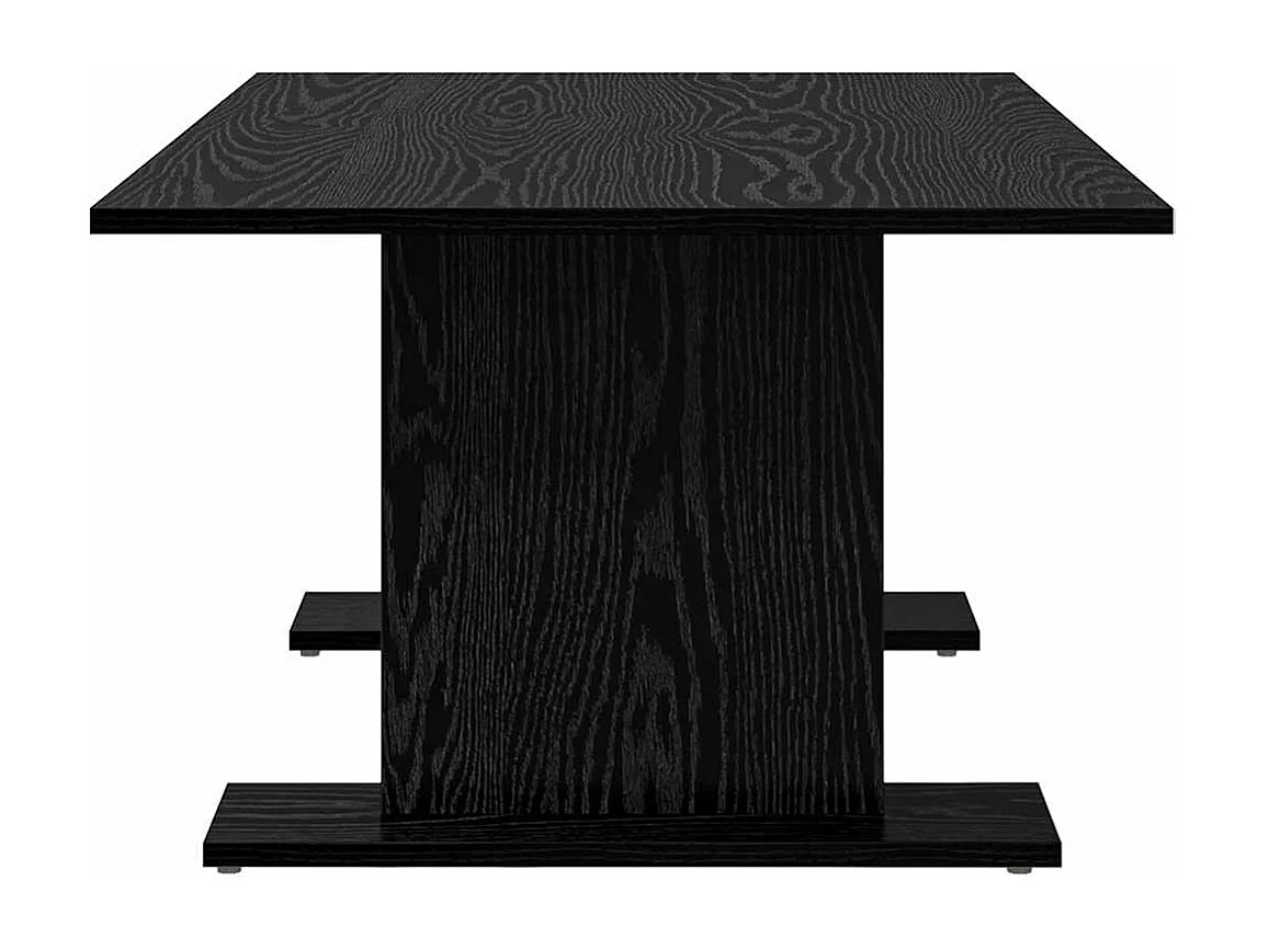 Table basse Chêne noir 103,5 x 60 x 40 cm Bois d'ingénierie