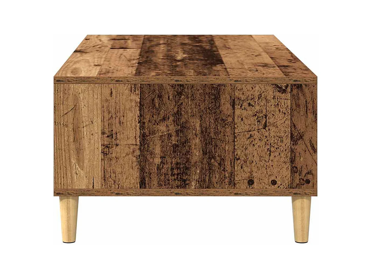 Table basse Bois ancien 103,5 x 60 x 35 cm Bois d'ingénierie