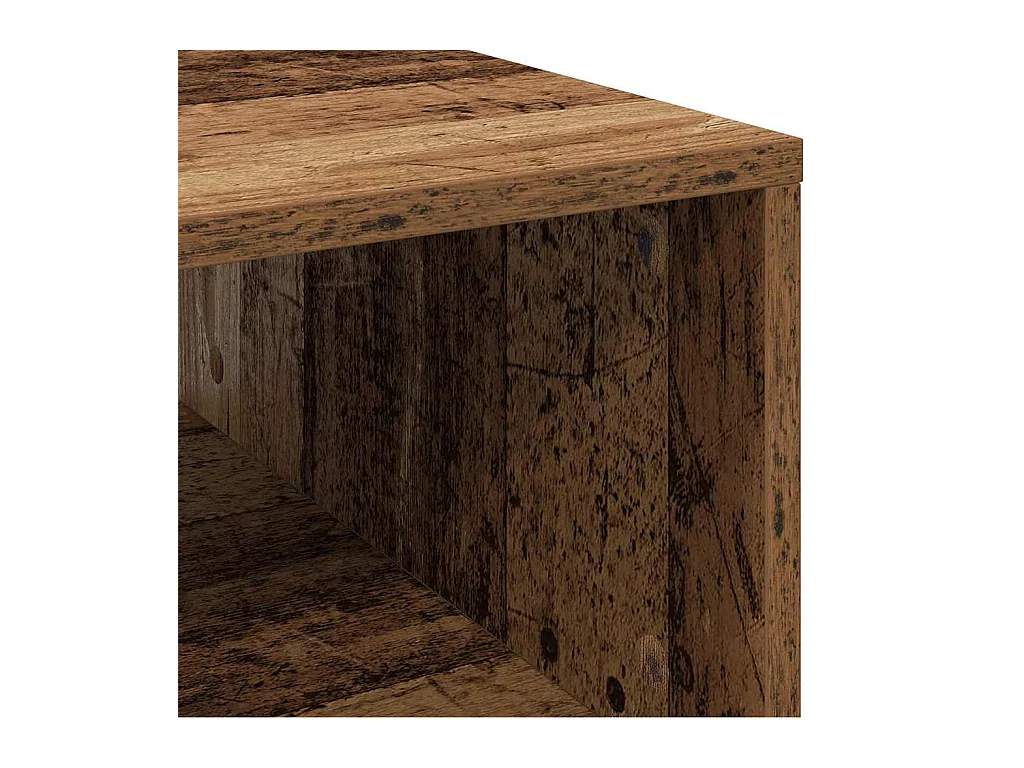 Table basse Bois ancien 103,5 x 60 x 35 cm Bois d'ingénierie