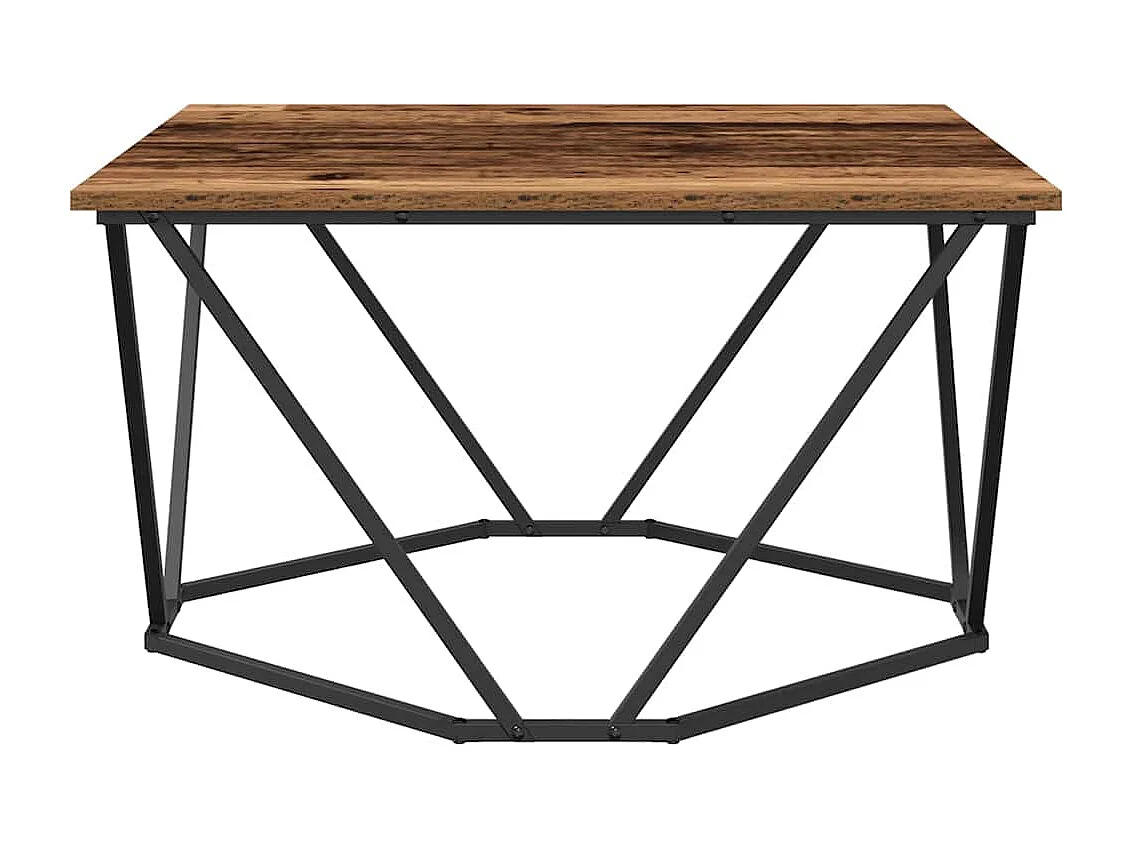 Table basse Bois ancien 80 x 80 x 45 cm