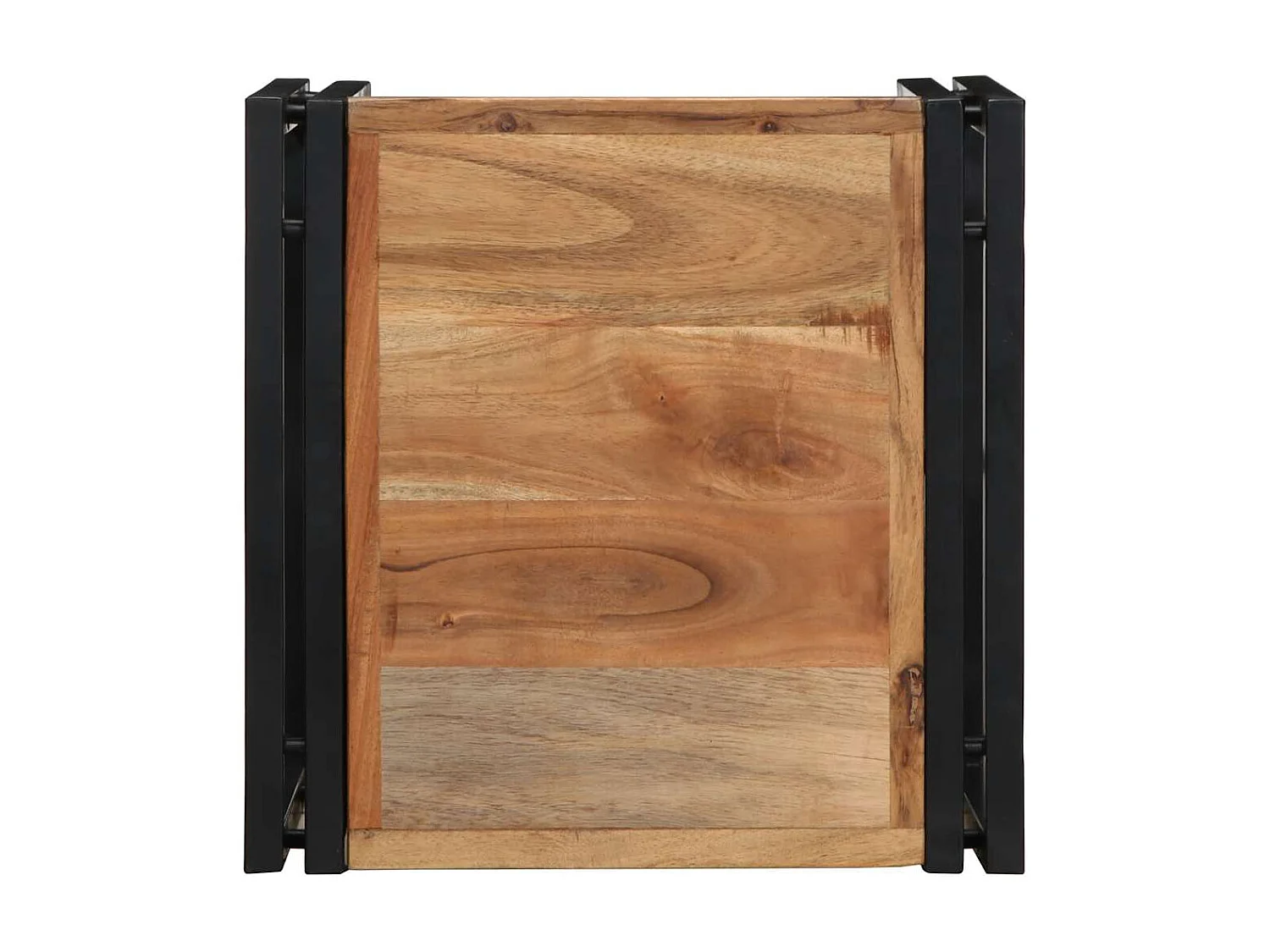 Mesa de centro 40x40x35 cm de madera maciza de acacia