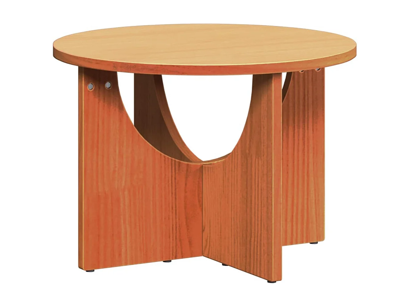 Salontafel Wasbruin 50 x 50 x 35 cm Massief grenenhout