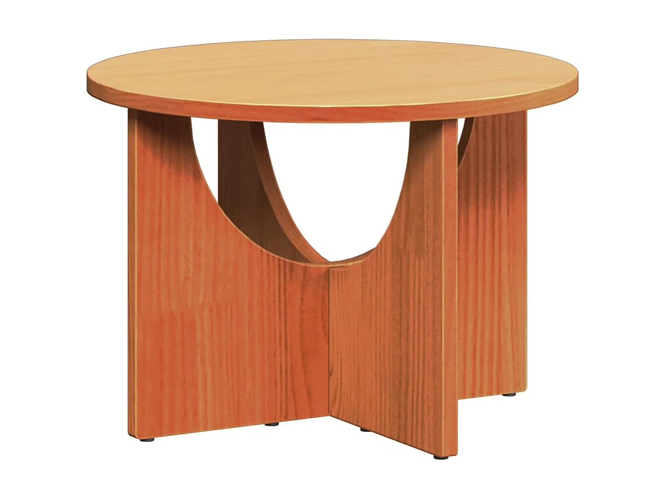 Salontafel Wasbruin 50 x 50 x 35 cm Massief grenenhout