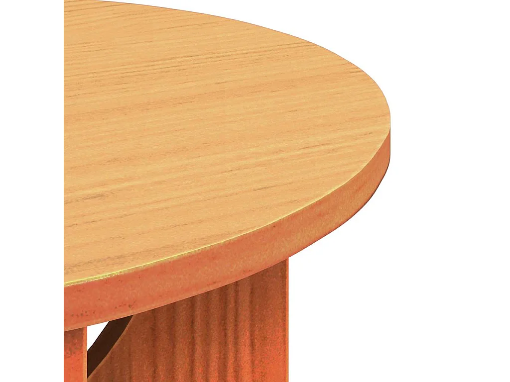 Salontafel Wasbruin 50 x 50 x 35 cm Massief grenenhout