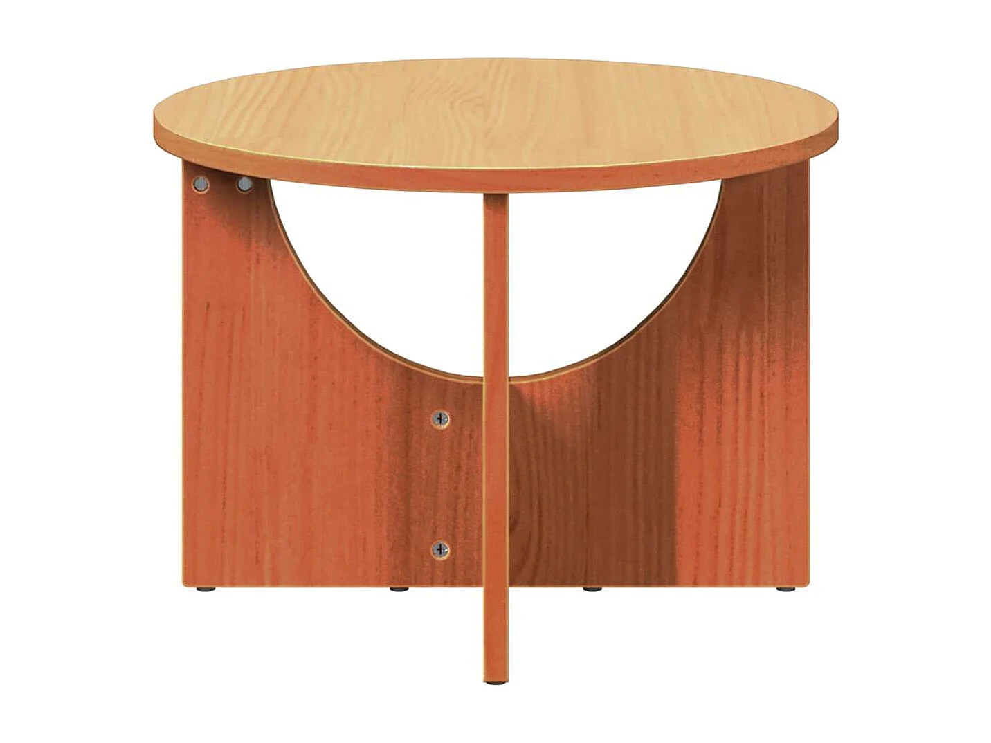 Mesa de centro Castanho-mel 50 x 50 x 35 cm