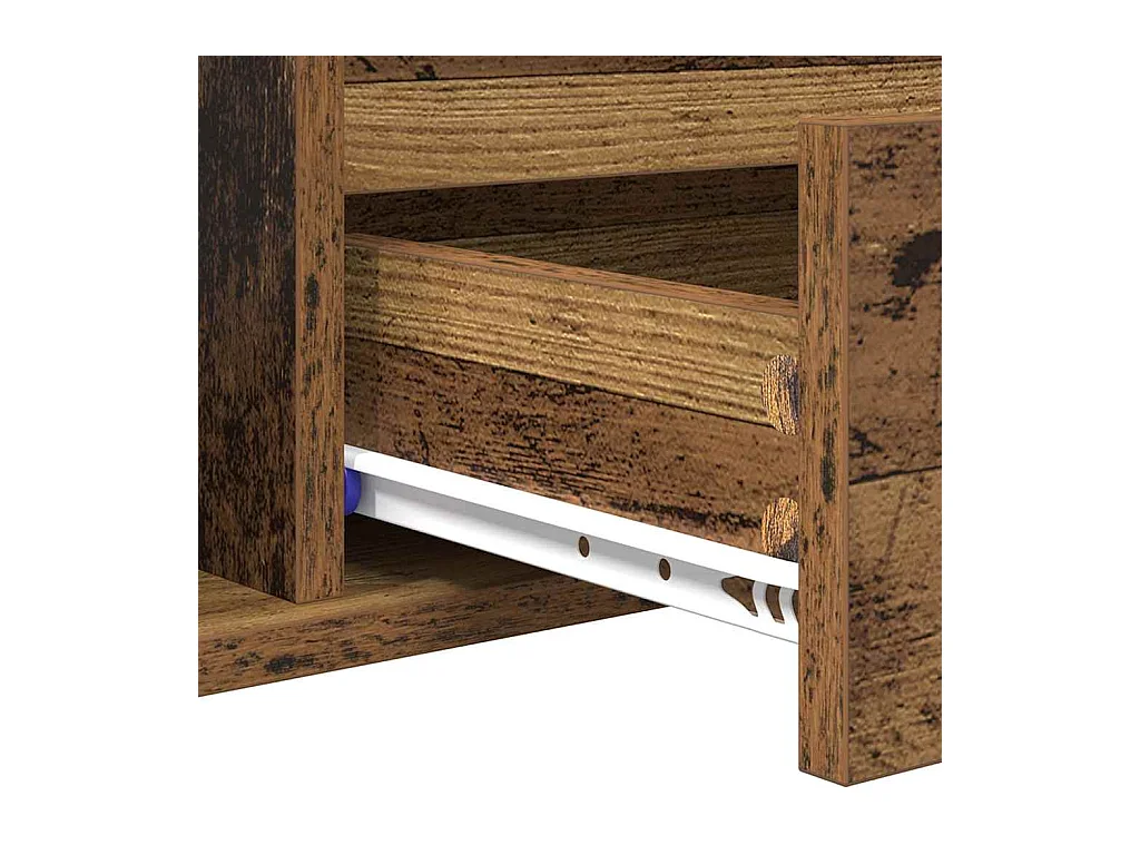 Table basse Bois ancien 90 x 49 x 45 cm Bois d'ingénierie