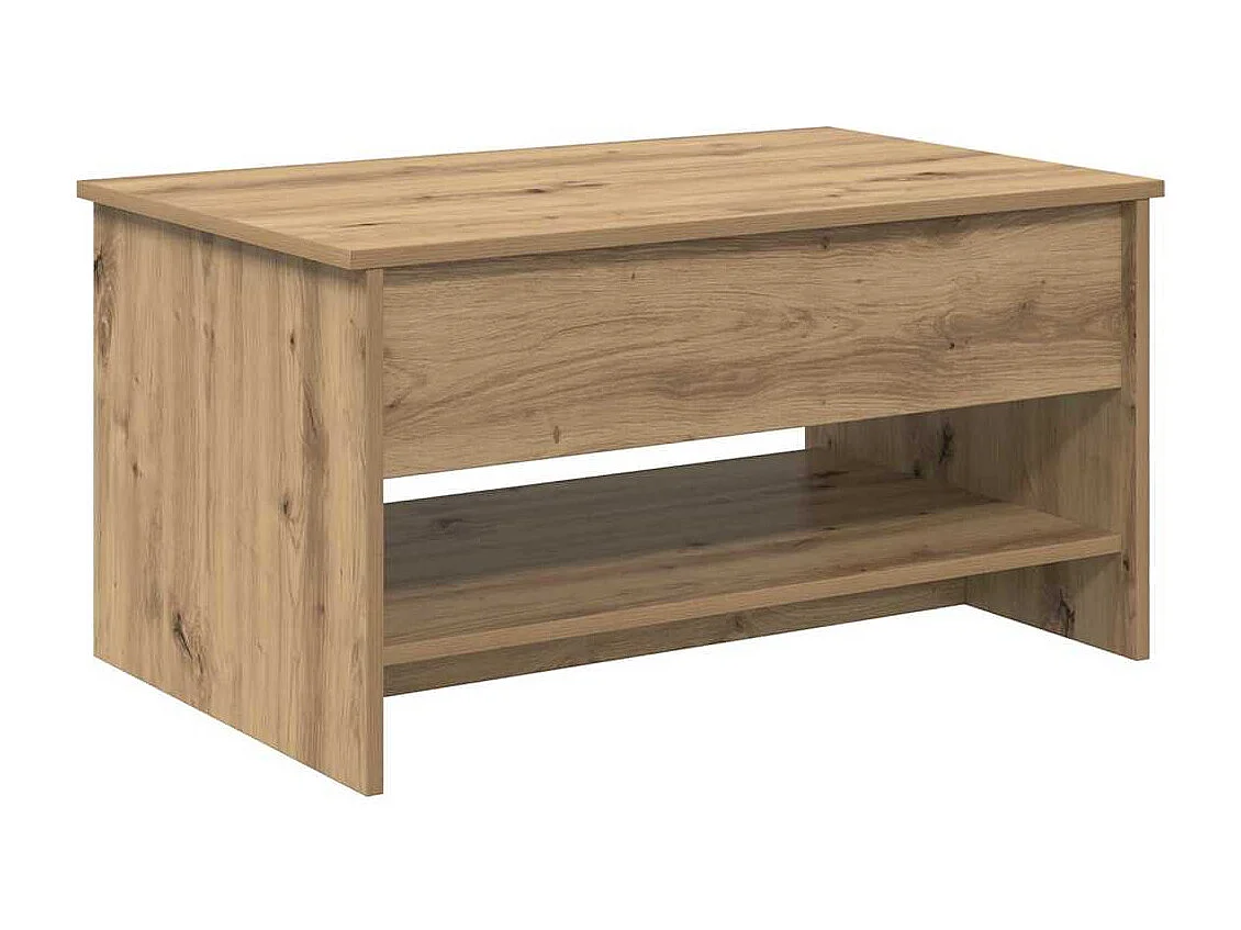 Mesa de centro carvalho artisiano 80 x 50.5 x 41.5 cm