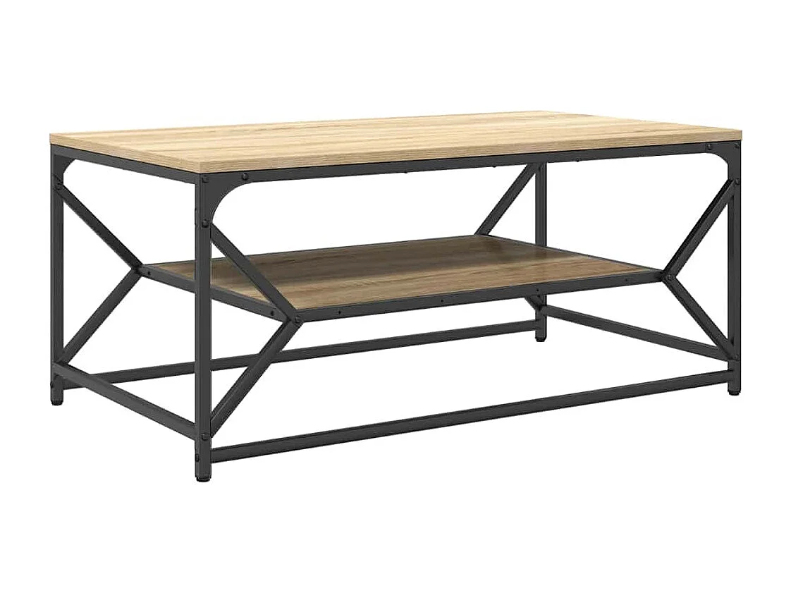 Mesa de centro Carvalho sonoma 90 x 50 x 40 cm