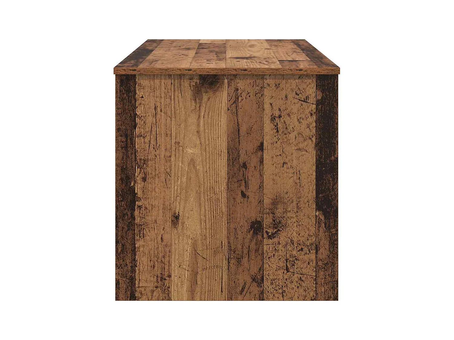 Table basse Bois ancien 80 x 50.5 x 41.5 cm Bois d'ingénierie