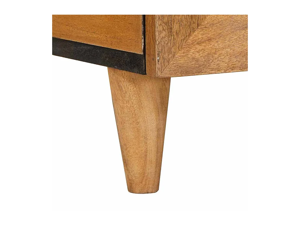 Table basse avec tiroir Marron clair 80 x 54 x 40 cm