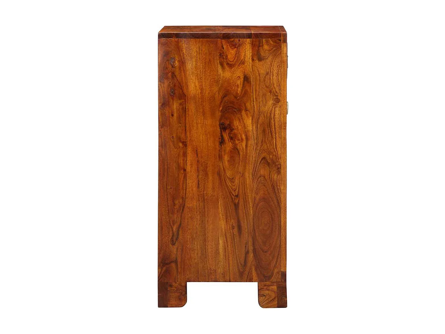 Suporte para telefone com gaveta Castanho 40 x 35 x 75 cm