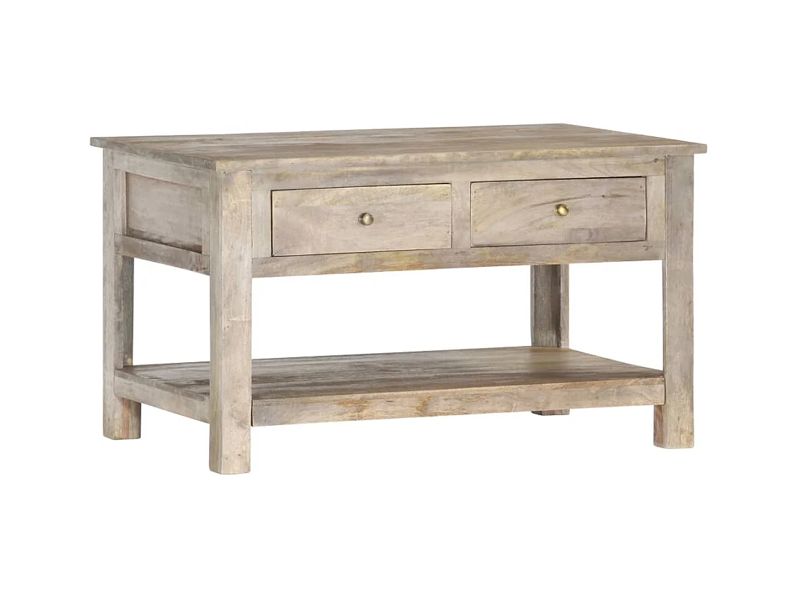 Salontafel 82x52x47 cm massief mangohout