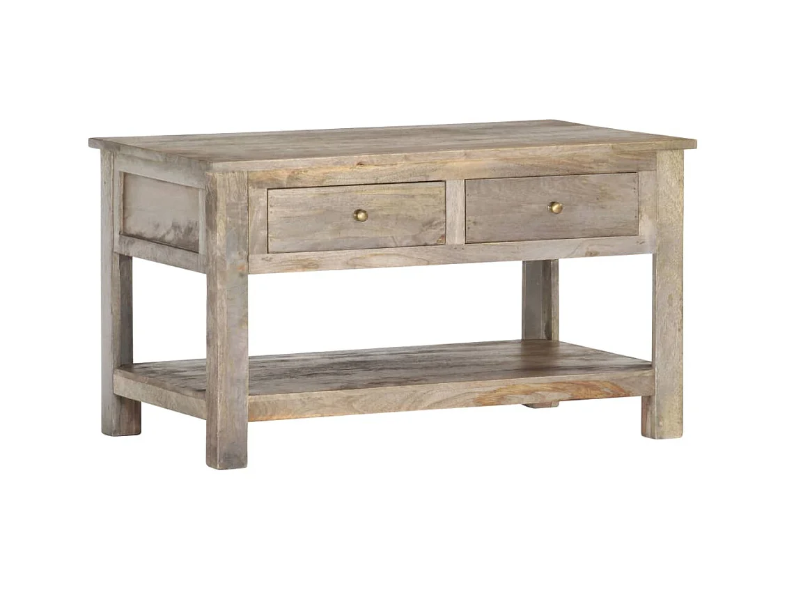Salontafel 82x52x47 cm massief mangohout