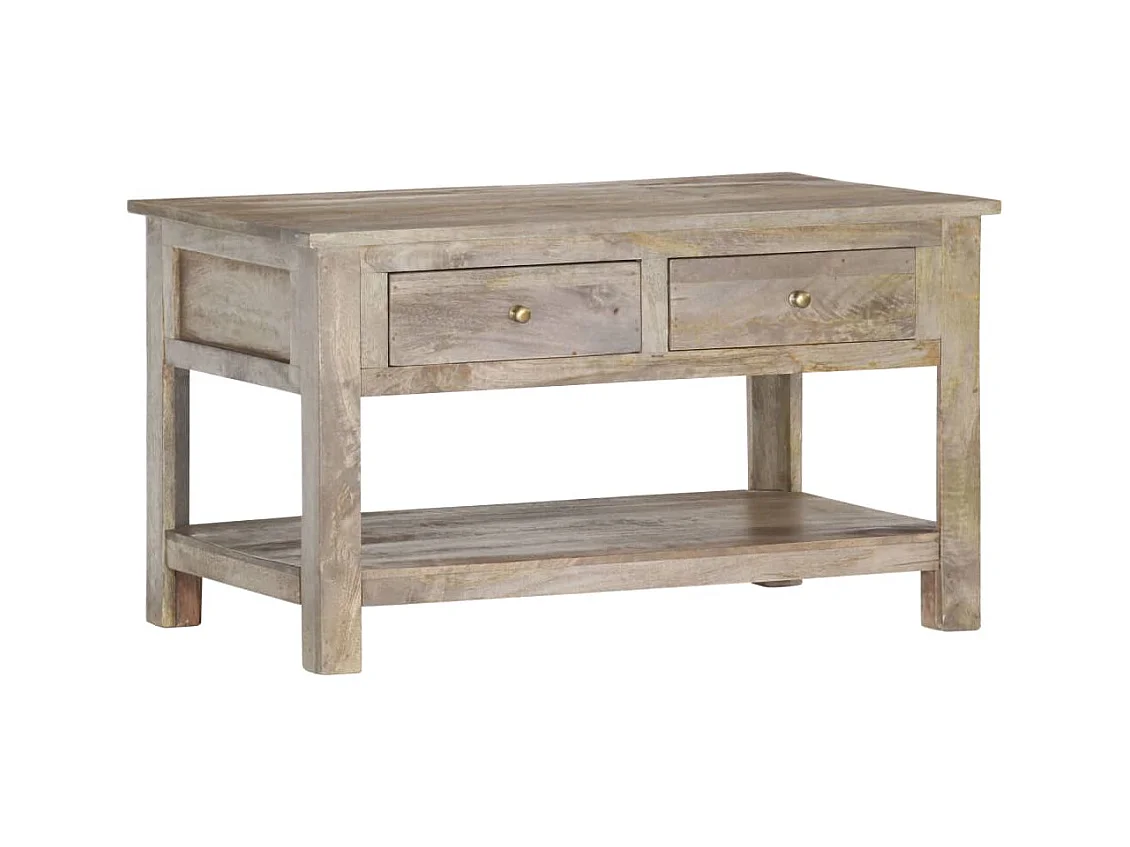 Salontafel 82x52x47 cm massief mangohout