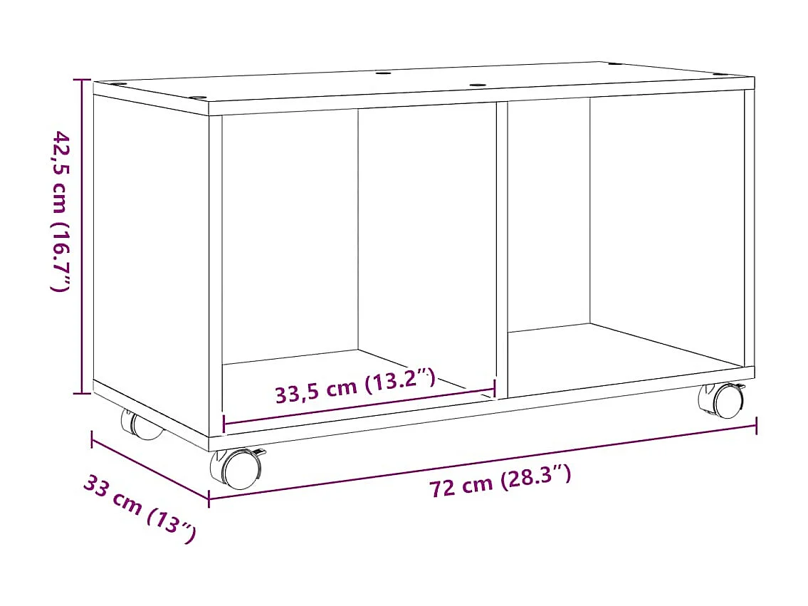 Table basse chêne artisanal bois d'ingénierie