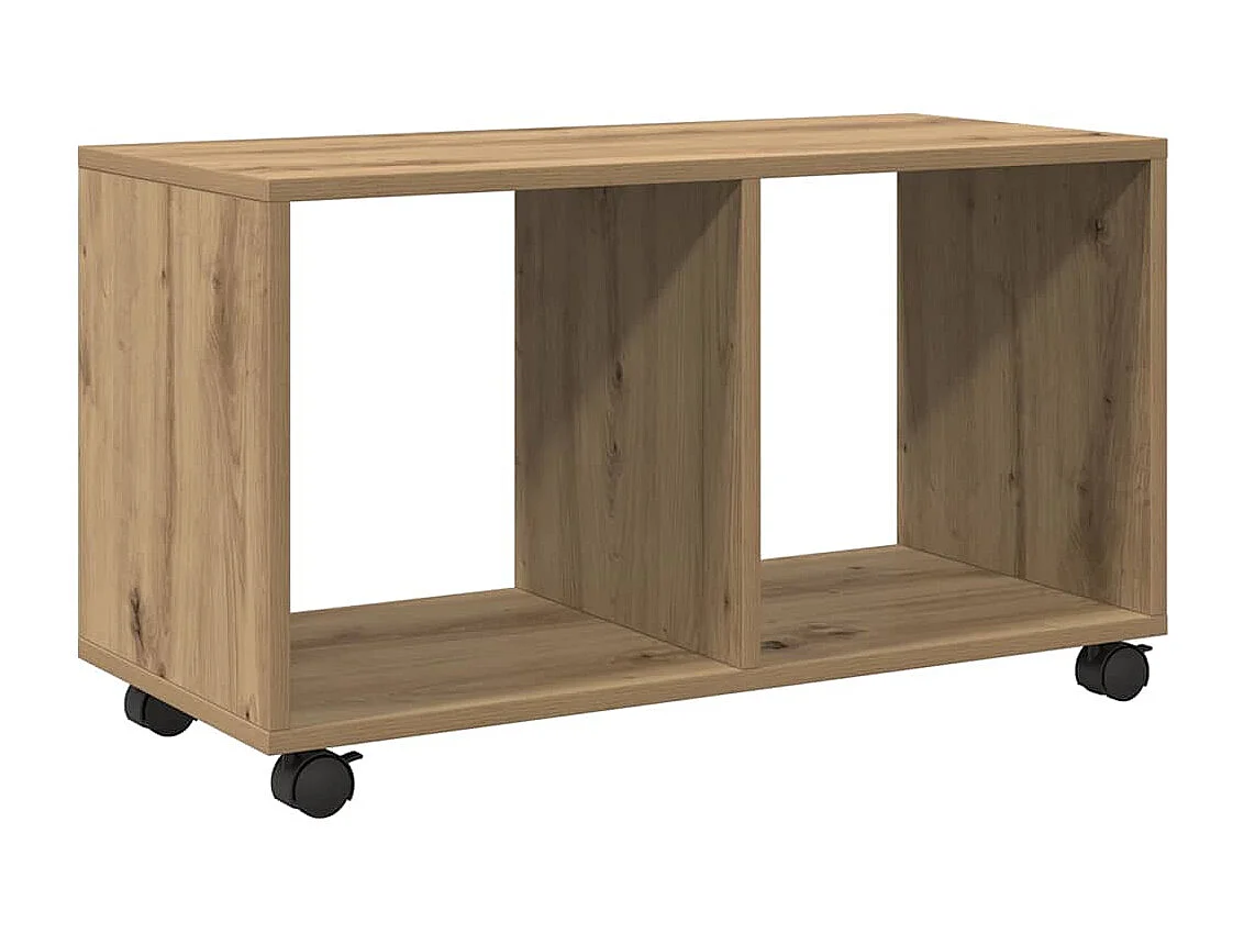 Armario con ruedas madera ingeniería artisian 72x33x42,5 cm