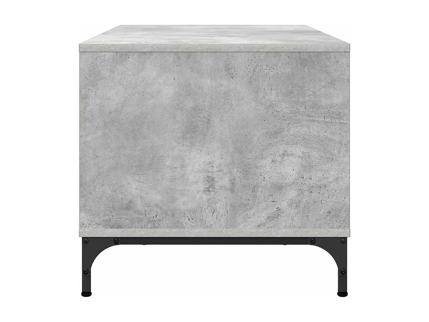 Table basse Gris béton 90 x 49 x 46 cm Bois d'ingénierie