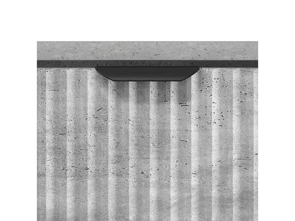 Table basse Gris béton 90 x 49 x 46 cm Bois d'ingénierie