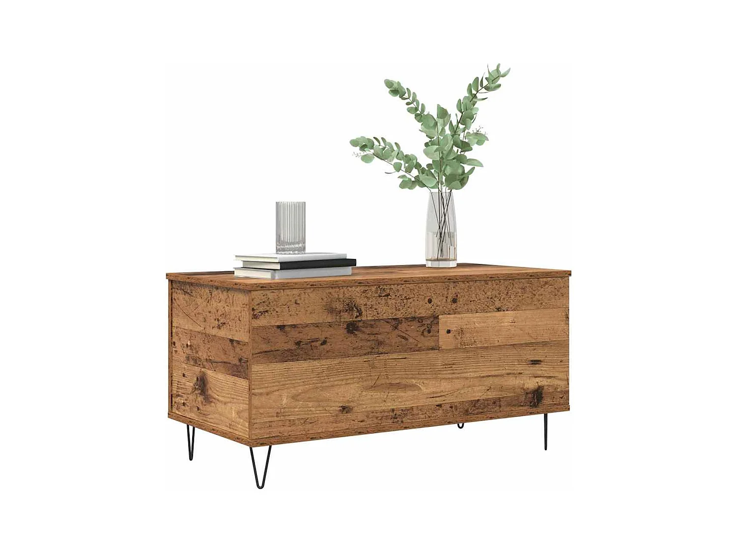 Mesa de centro Madeira antiga 90 x 44.5 x 45 cm