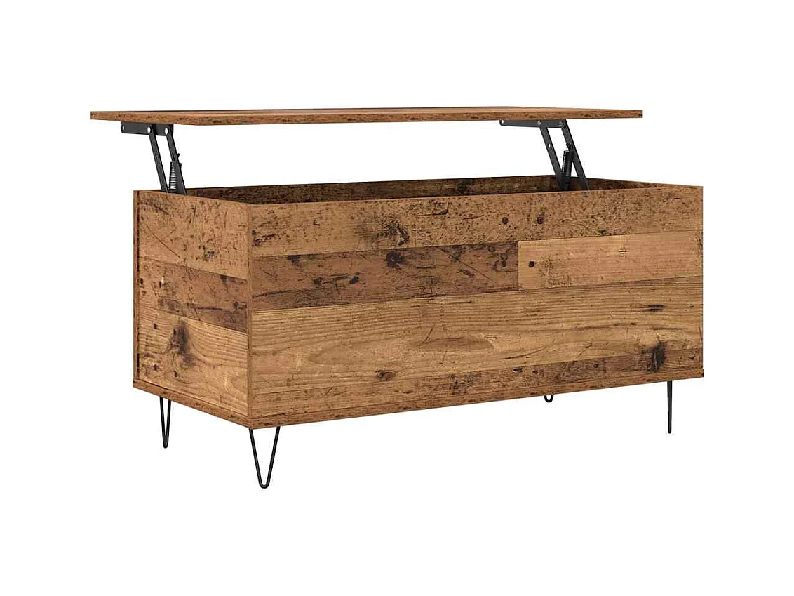 Mesa de centro Madeira antiga 90 x 44.5 x 45 cm