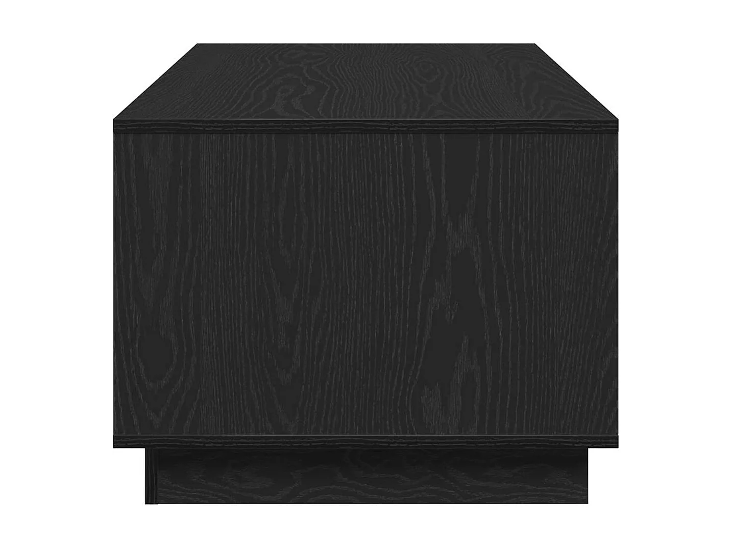 Mesa de Café Roble negro 102 x 55 x 43 cm Madera contrachapada