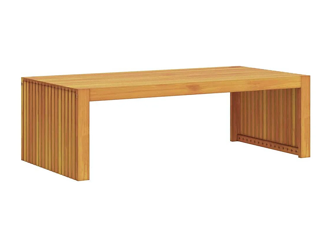 Table basse Marron 110 x 55 x 35 cm Bois d'acacia massif