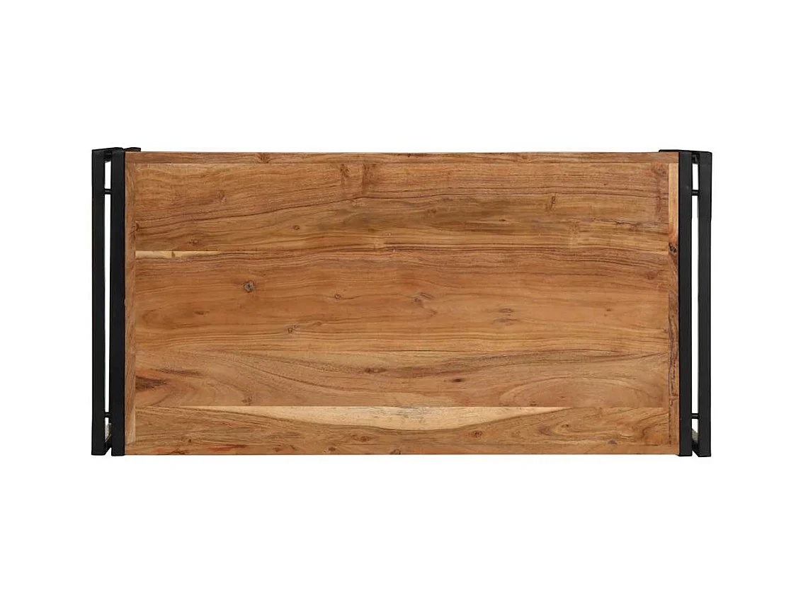 Mesa de centro 100x50x35 cm madeira de acácia maciça