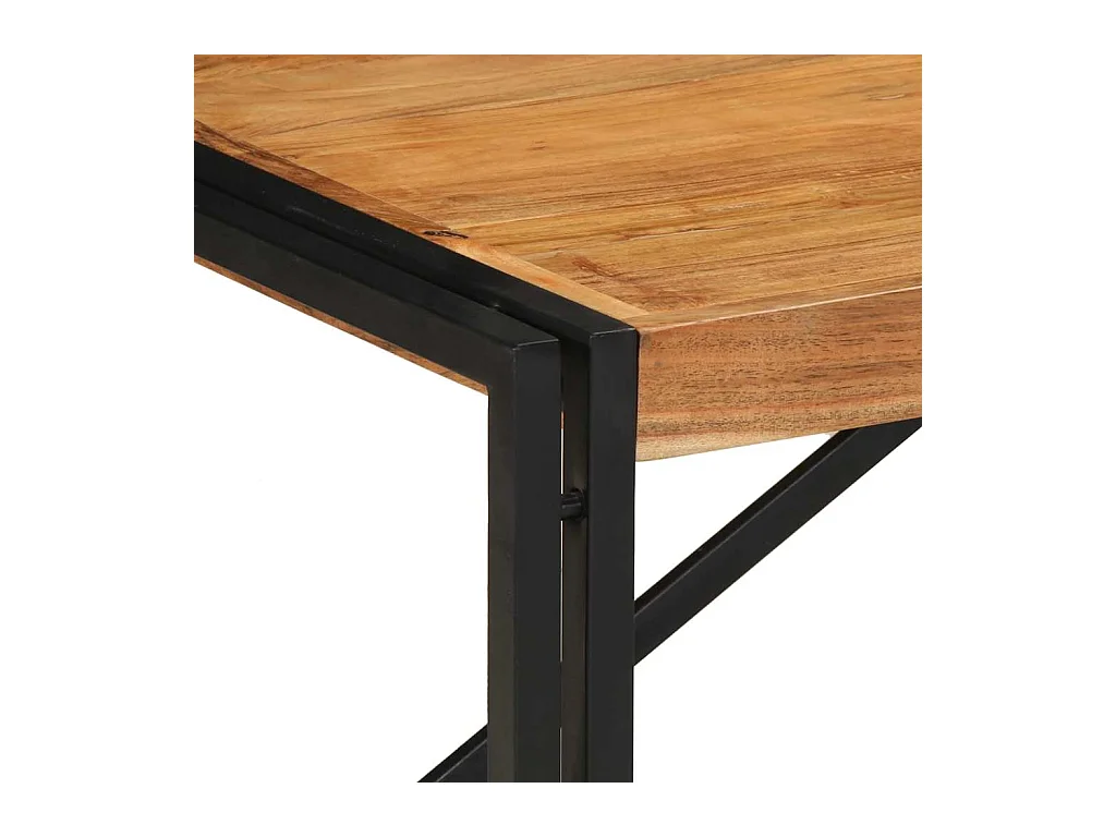 Mesa de centro 100x50x35 cm madeira de acácia maciça